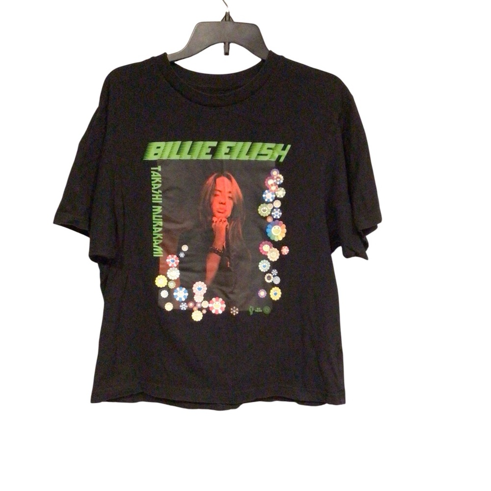 Billie Eilish black band tee size small